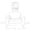 Abstract White Landscape 16" x 20" Canvas Wall Art